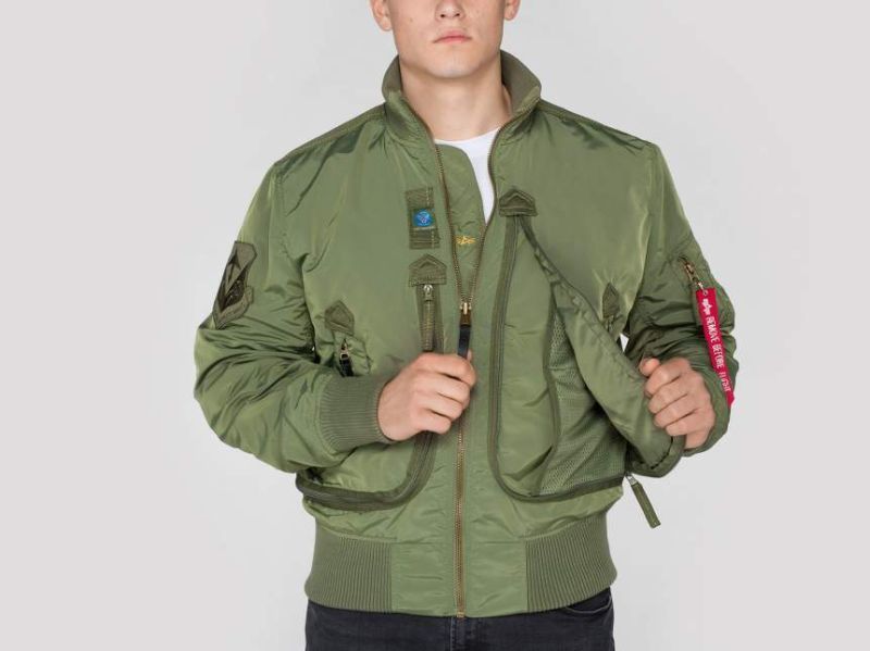 ALPHA INDUSTRIES Bunda PROP - sage green (101102/01)