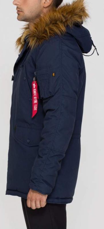 ALPHA INDUSTRIES Bunda Explorer - modrá (193128/07)