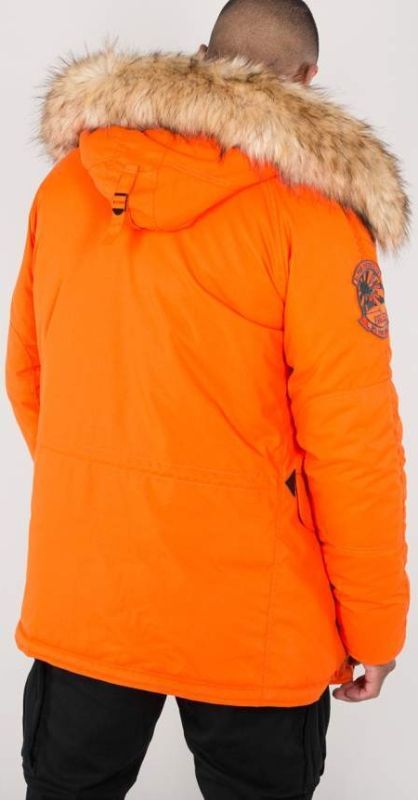 ALPHA INDUSTRIES Bunda Explorer - flame orange (193128/417)