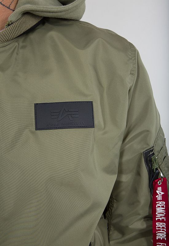 ALPHA INDUSTRIES Bunda MA-1 TT Hood Defense - olivová (126108/11)