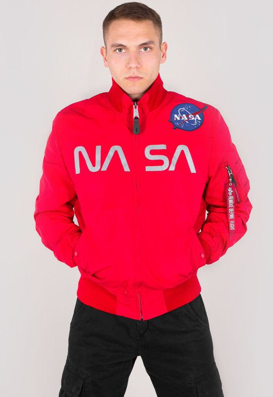 ALPHA INDUSTRIES Bunda NASA Jacket - speed red (186111/328)