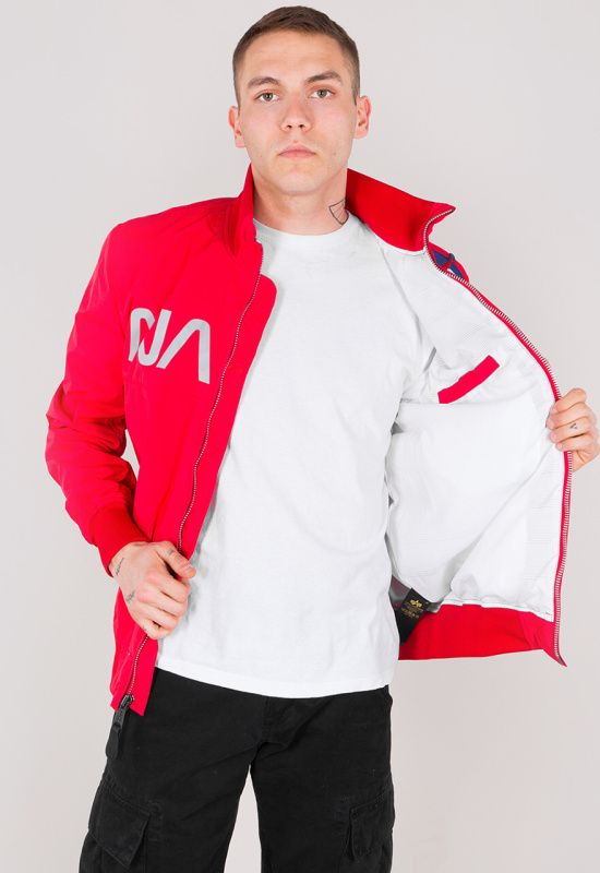 ALPHA INDUSTRIES Bunda NASA Jacket - speed red (186111/328)