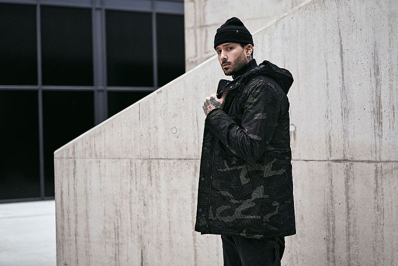 BRANDIT Bunda Grid-Camo Parka - woodland (3168/10)