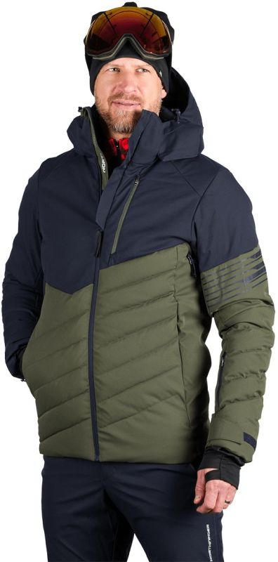 NORTHFINDER Bunda ZYGMUNT - darkgreen / navy (108337-674)
