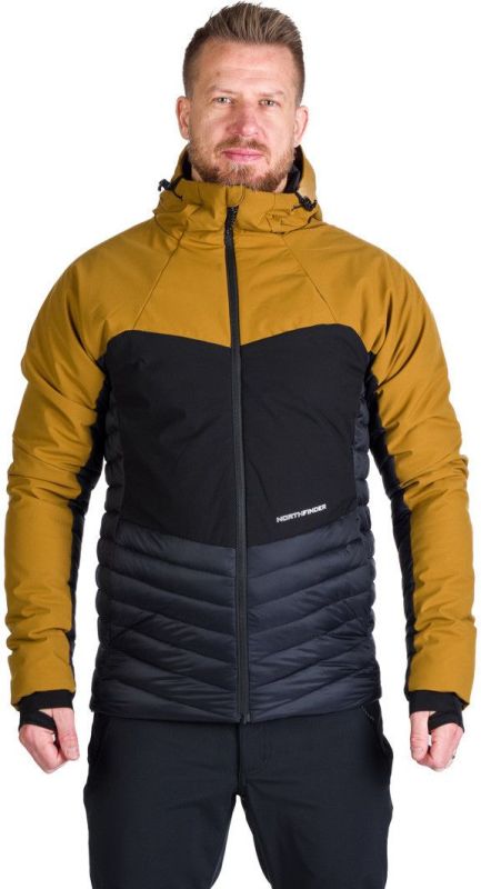 NORTHFINDER Bunda WATSON - mustard / black (108050-579)