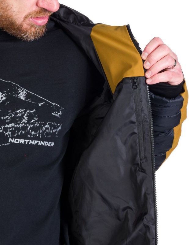 NORTHFINDER Bunda WATSON - mustard / black (108050-579)