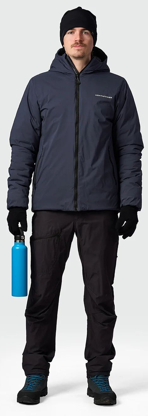 NORTHFINDER Bunda COREY 2L outdoorová zateplená - inkblue (108966-526)