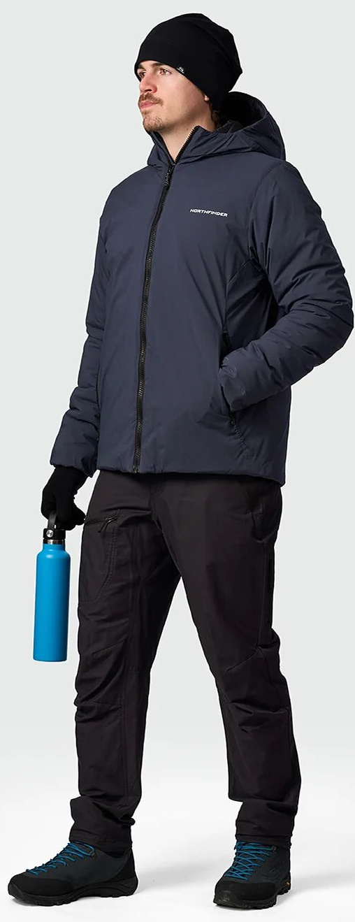 NORTHFINDER Bunda COREY 2L outdoorová zateplená - inkblue (108966-526)