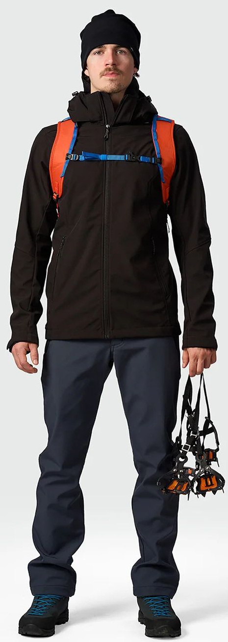 NORTHFINDER Bunda ANASTACC 3L softshell - black (108962-269)