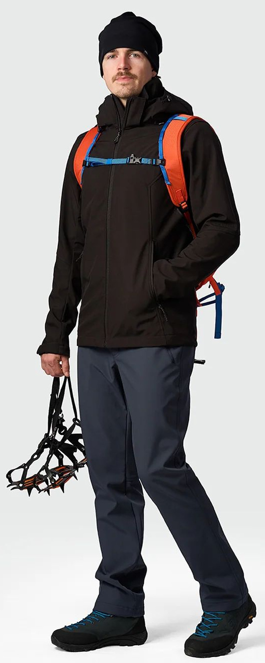 NORTHFINDER Bunda ANASTACC 3L softshell - black (108962-269)
