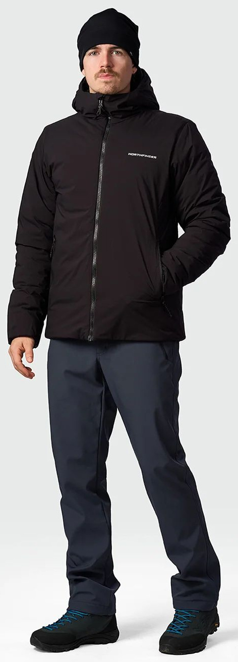 NORTHFINDER Bunda COREY 2L outdoorová zateplená - black (108966-269)