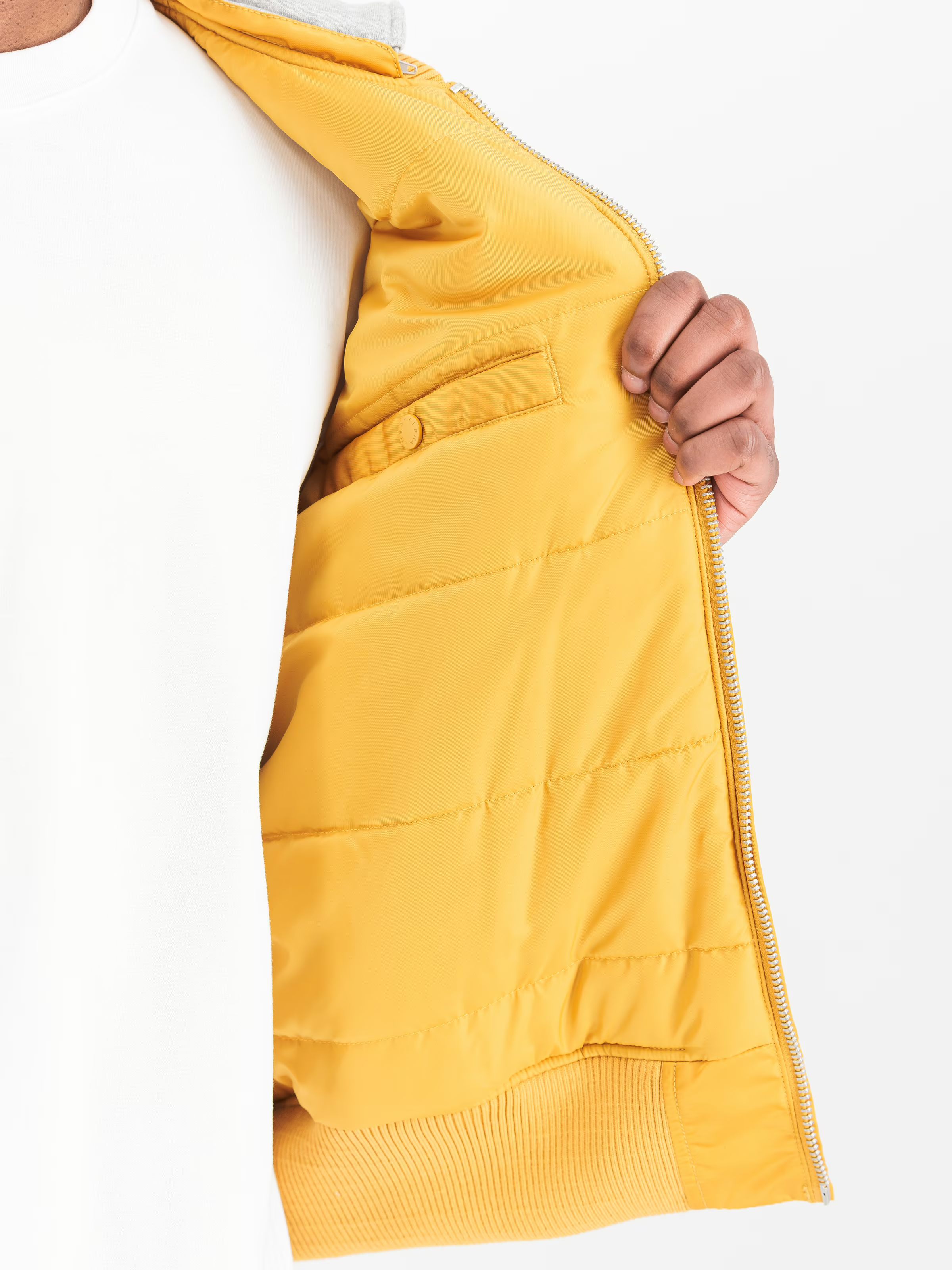 ALPHA INDUSTRIES Bunda MA-1 ZH Back Print - wheat (128113/441)