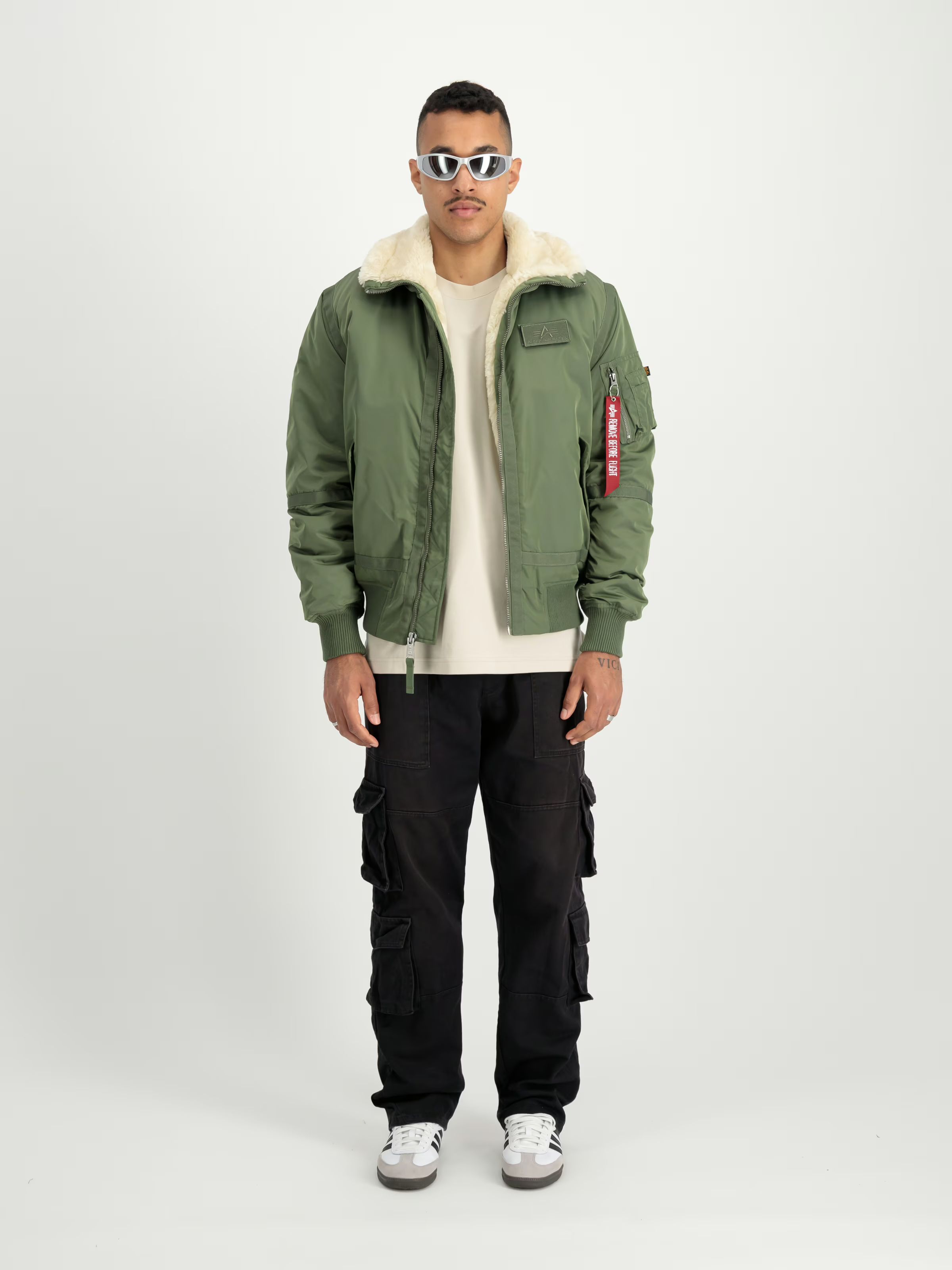 ALPHA INDUSTRIES Bunda B15-3 TT - sage green (198122/01)