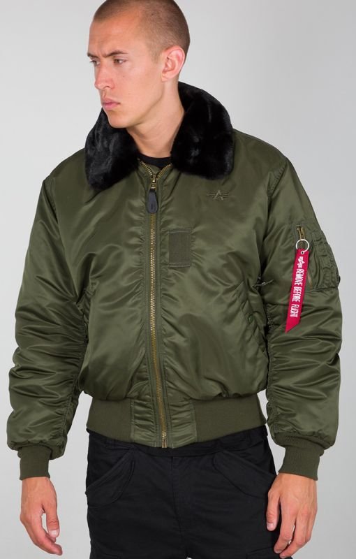 ALPHA INDUSTRIES Bunda B15 - dark green (100107/257)