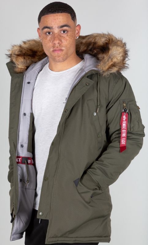 ALPHA INDUSTRIES Bunda Arctic Discoverer - dark olive (118100/142)