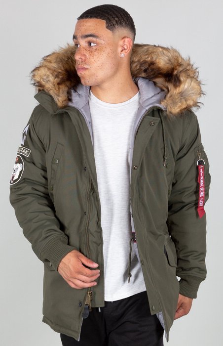 ALPHA INDUSTRIES Bunda Arctic Discoverer - dark olive (118100/142)