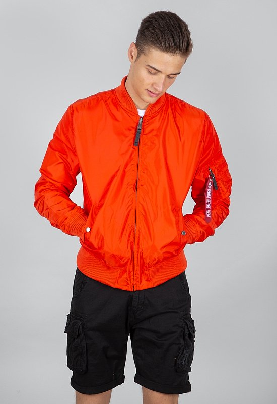 ALPHA INDUSTRIES Bunda MA-1 TT - atomic red (191103/577)