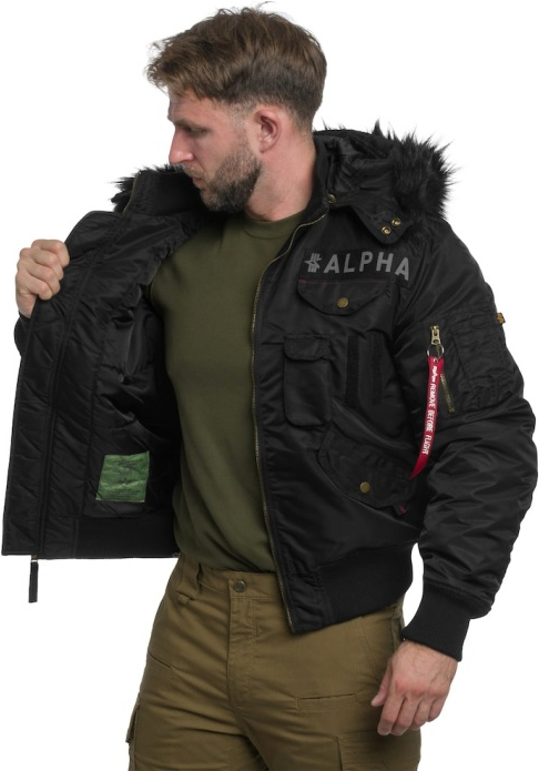 ALPHA INDUSTRIES Bunda Deflector - black (113144/03)