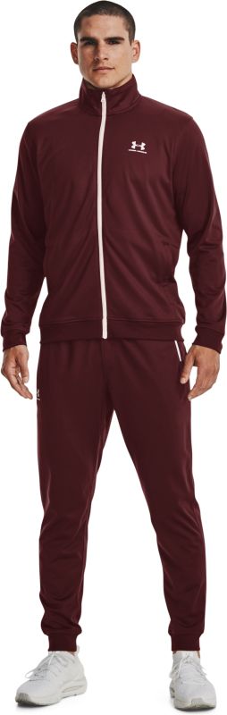 UNDER ARMOUR Bunda SPORTSTYLE TRICOT JACKET - červená (1329293-690)