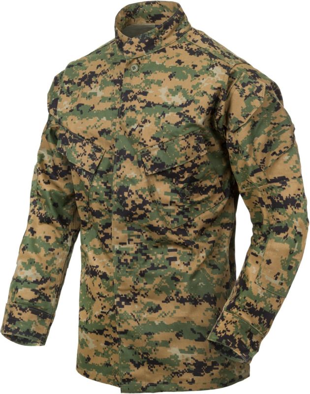 HELIKON Blúza USMC Twill - digital woodland (BL-USM-PT-07)