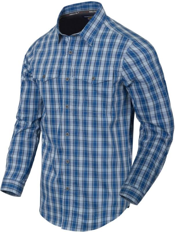 HELIKON Blúza Covert Concealed Carry Shirt - ozark blue plaid (KO-CCC-CB-PD)