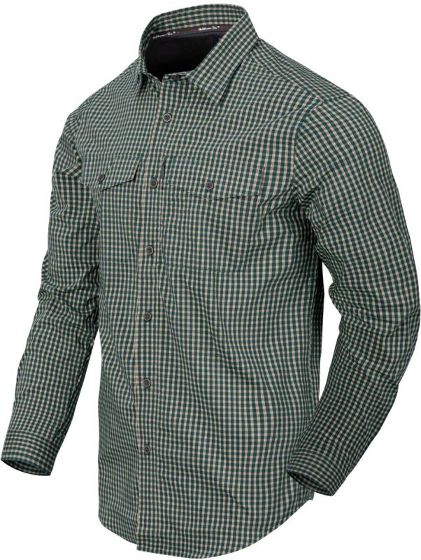 HELIKON Blúza Covert Concealed Carry Shirt - Western Red Plaid (KO-CCC-CB-C1)