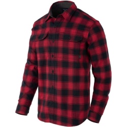 HELIKON Blúza GreyMan Shirt - coral crimson checkered (KO-GMN-NS-PH)