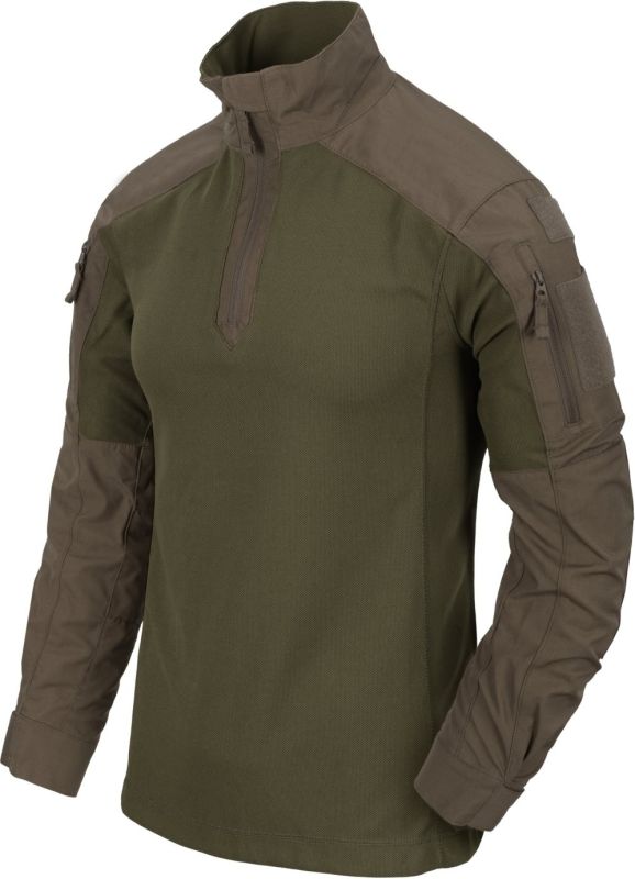 HELIKON Blúza MCDU Combat - RAL7013 / olive green (BL-MCD-NR-8102A)