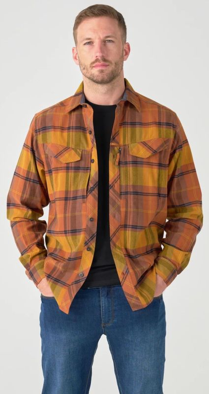 HELIKON Blúza Defender MK2 - evening pumpkin plaid (KO-DF2-NS-2R)