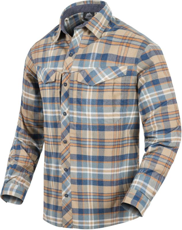 HELIKON Blúza Defender Mk2 Pilgrim Shirt - ginger plaid (KO-DPG-SR-P2401)