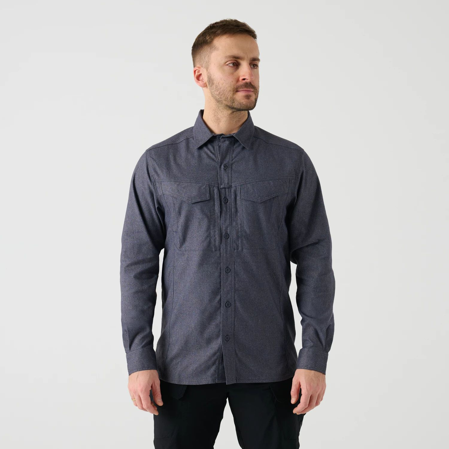 HELIKON Blúza Defender MK2 Pilgrim Shirt - subdued blue (KO-DPG-SR-1X)