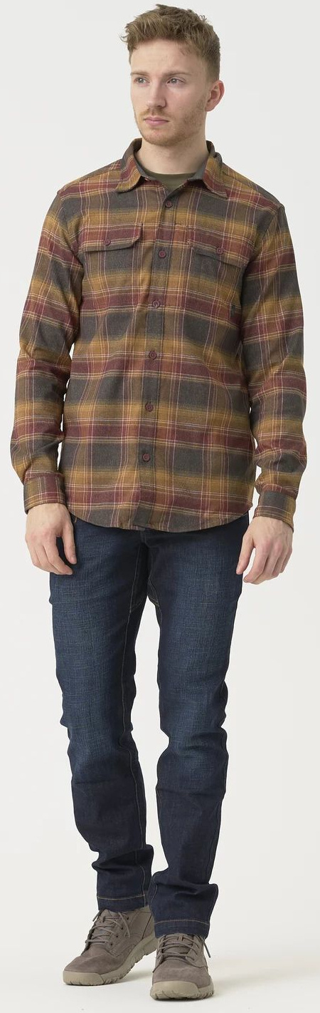 HELIKON Blúza GreyMan Shirt - old-school grey plaid (KO-GMN-PN-2J)