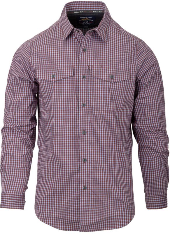 HELIKON Blúza Covert Concealed Carry Shirt - Western Red Plaid (KO-CCC-CB-C1)