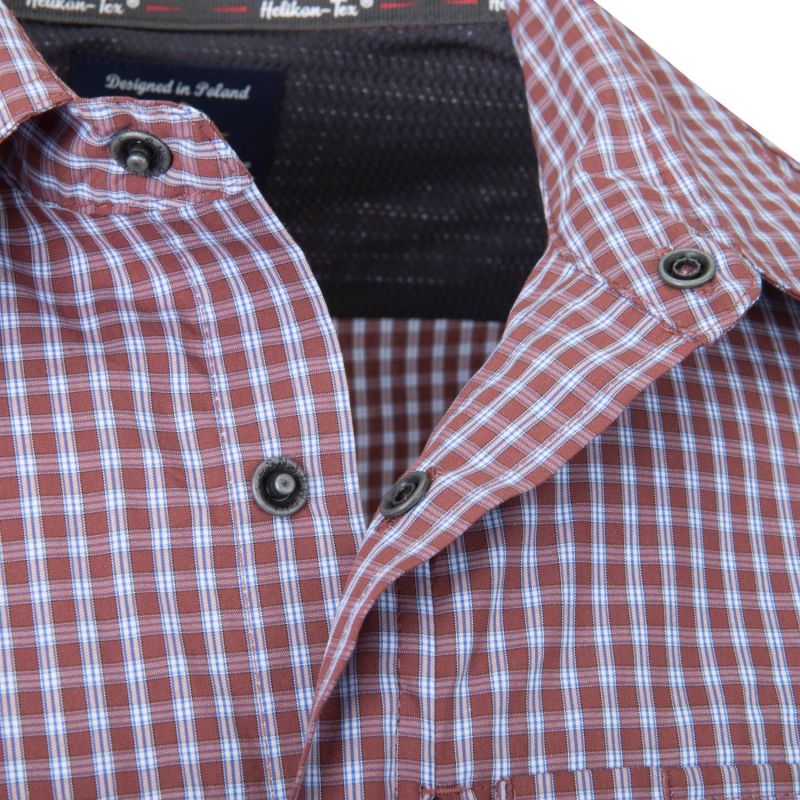 HELIKON Blúza Covert Concealed Carry Shirt - Western Red Plaid (KO-CCC-CB-C1)