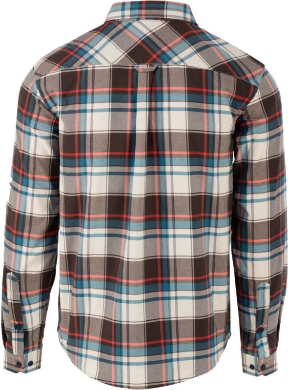 HELIKON Blúza GreyMan Shirt - Coral Crimson Checkered (KO-GMN-NS-PH)