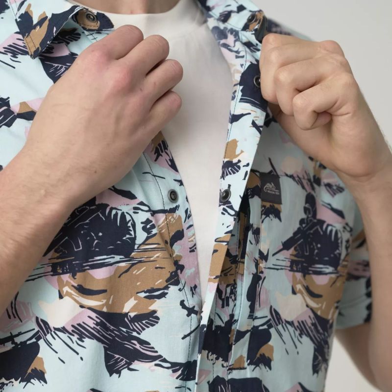 HELIKON Košela Hawaiian - brushstroke camo (KO-HAW-CB-1S)
