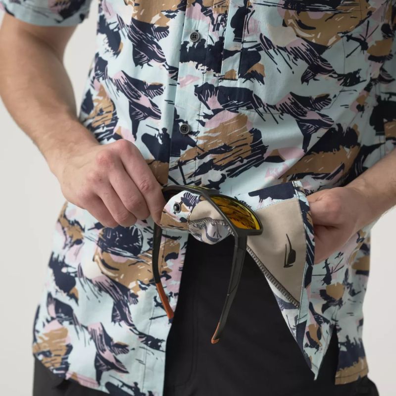 HELIKON Košela Hawaiian - brushstroke camo (KO-HAW-CB-1S)