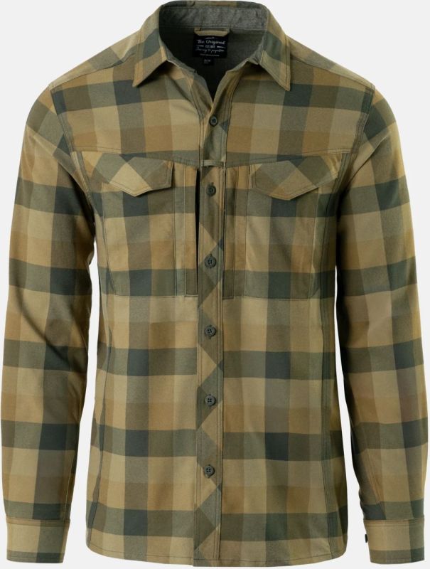 HELIKON Blúza Defender MK2 - bayou moss checkered (KO-DF2-NS-2S)