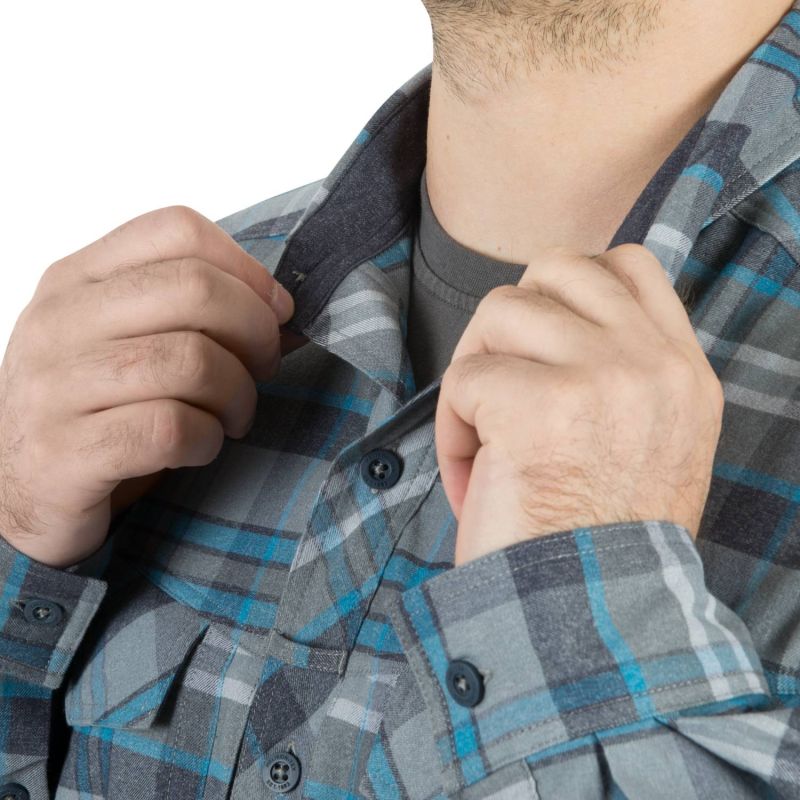 HELIKON Blúza Defender Mk2 Pilgrim Shirt - ginger plaid (KO-DPG-SR-P2401)