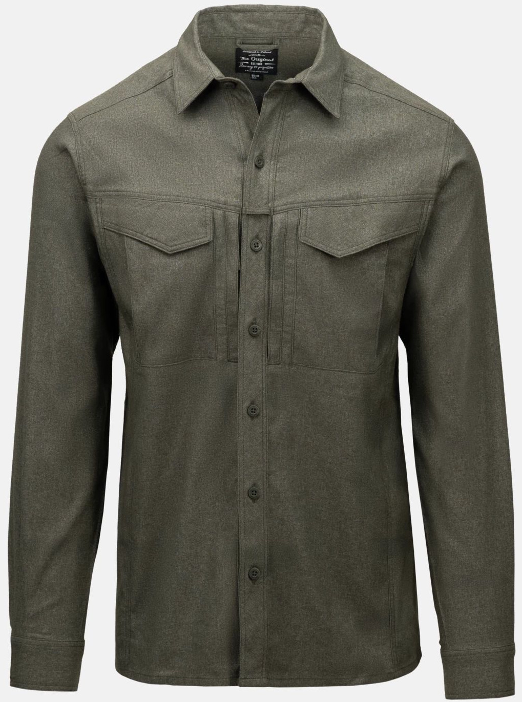 HELIKON Blúza Defender MK2 Pilgrim Shirt - moss green denim (KO-DPG-SR-1U)