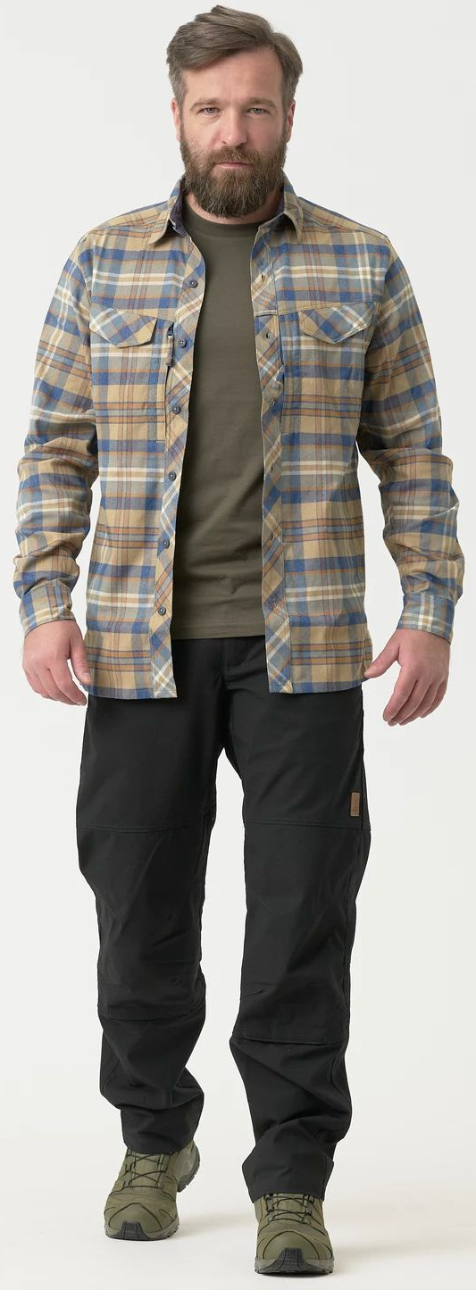 HELIKON Blúza Defender MK2 Pilgrim Shirt - subdued blue (KO-DPG-SR-1X)