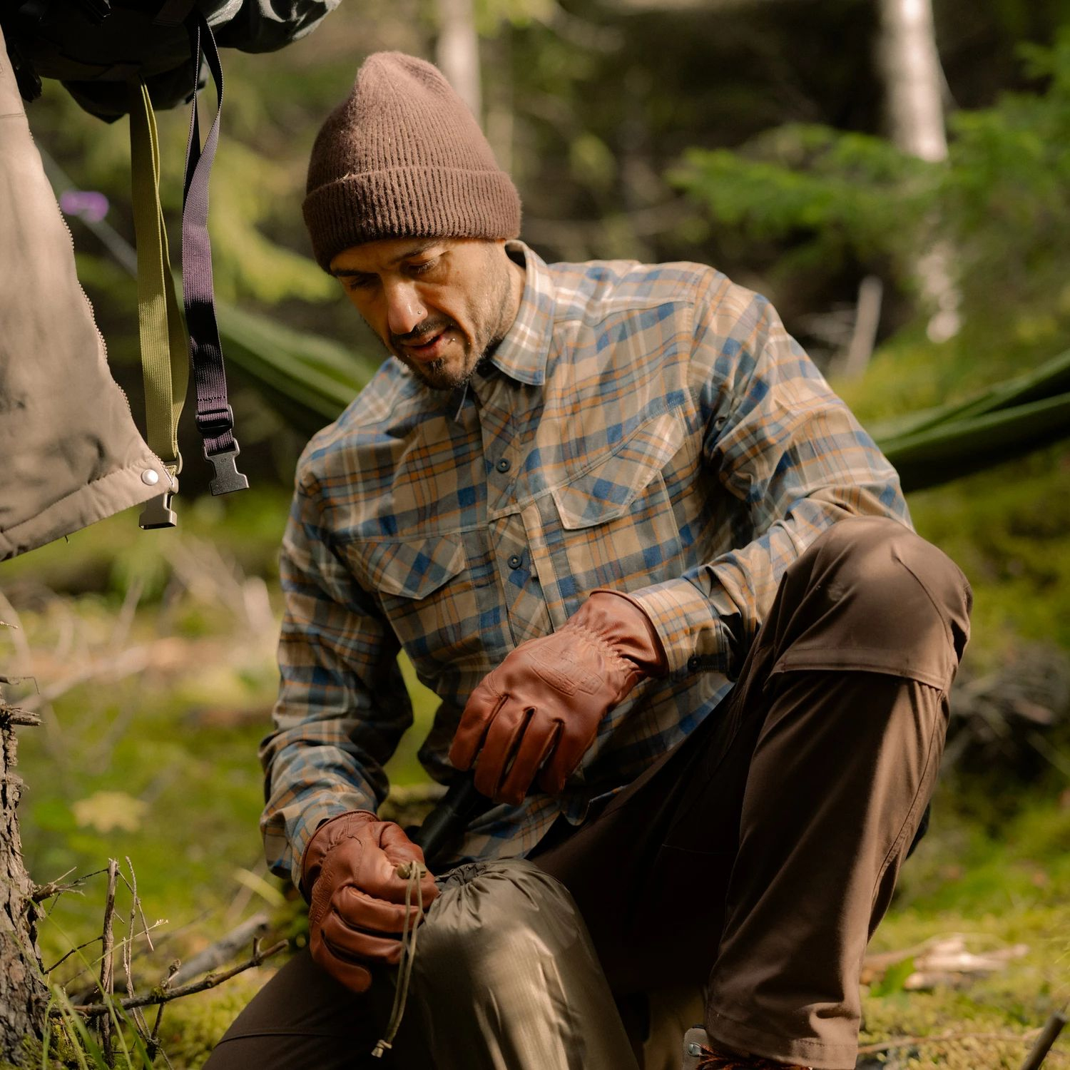 HELIKON Blúza Defender MK2 Pilgrim Shirt - subdued blue (KO-DPG-SR-1X)