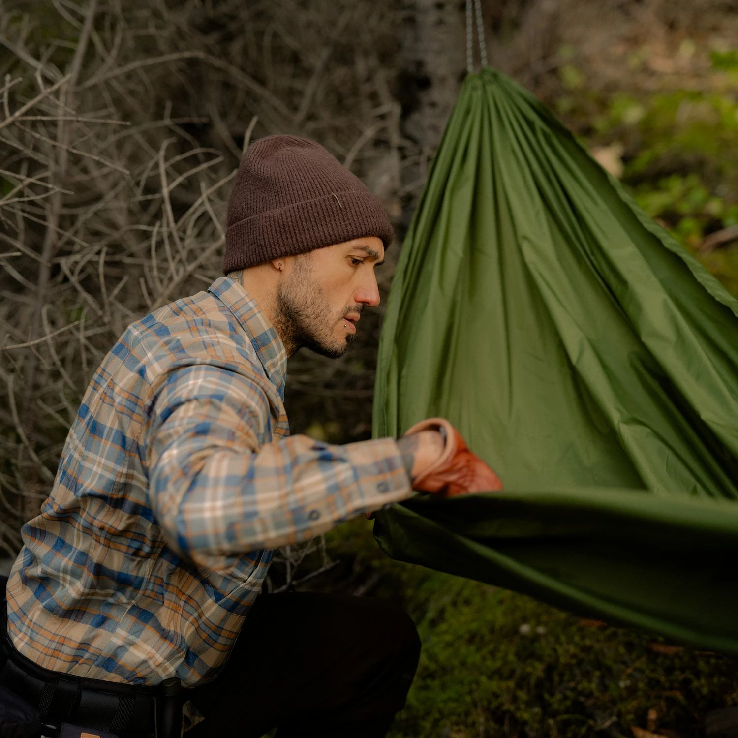 HELIKON Blúza Defender MK2 Pilgrim Shirt - subdued blue (KO-DPG-SR-1X)