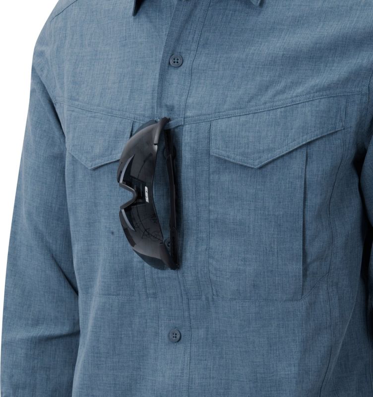 HELIKON Blúza Defender Mk2 Gentleman Shirt - modrá (KO-DGM-PO-6520Y)