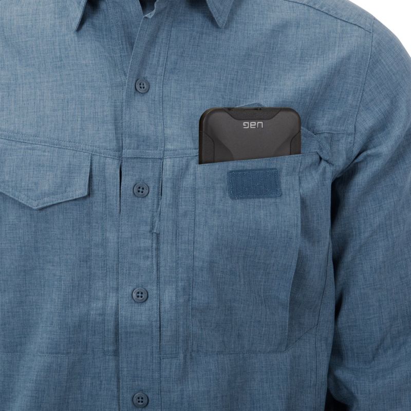 HELIKON Blúza Defender Mk2 Gentleman Shirt - modrá (KO-DGM-PO-6520Y)