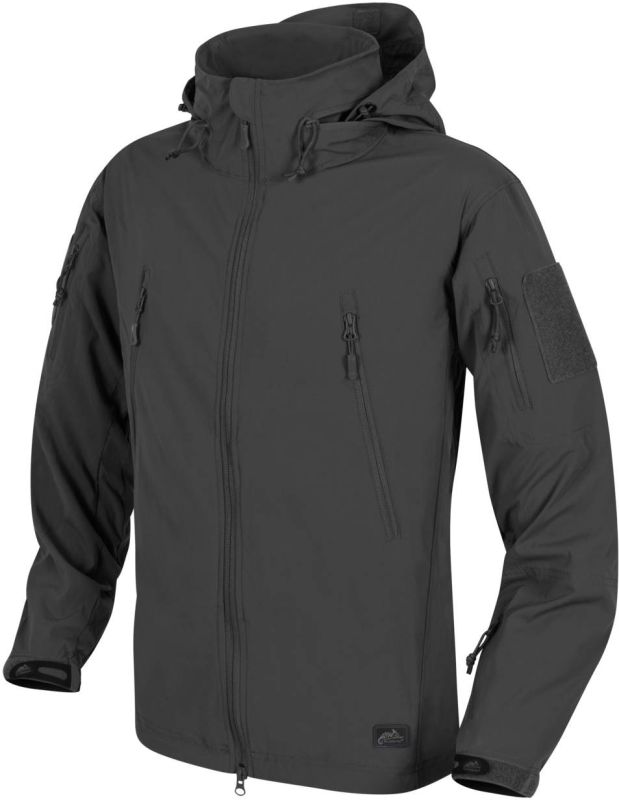 HELIKON Bunda Trooper softshell - čierna (KU-TRP-NL-01)