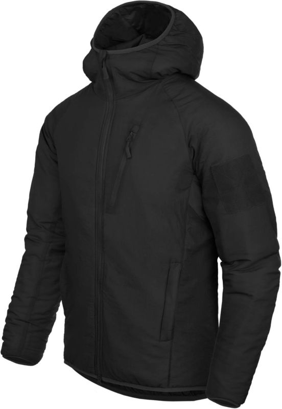 HELIKON Bunda Wolfhound Hoodie, Climashield Apex 67g - black (KU-WLH-NL-01)