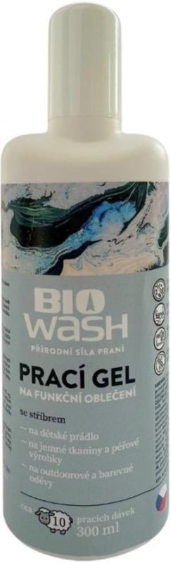 BIOWASH Prací prostriedok na funkčné oblečenie so striebrom 300ml