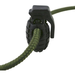 MILTEC Koncovka na šnúru "Cord Stopper Pineapple" - black (13458232)