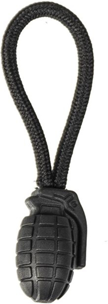 MILTEC Šnúrky na zips Pineapple 5ks - black (13458112)